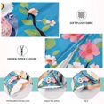 thumbnail image 5 of Cute Owls Blue Plush Pillowcase, Luxury Soft King Pillow Case for Hair and Skin, Standard Size Pillow Covers with Zipper Closure, 20x30in Home Decor Gifts, 5 of 7