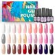 thumbnail image 1 of Juego de esmaltes de gel uv, 30 piezas de esmalte de gel, juego de esmaltes de uñas de gel uv/led 7ml kaili Sencillez, 1 of 5