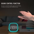 thumbnail image 4 of LED Silicone Alarm Clocks Silicone Electronic Table Clock Calendar Perfection Voice Control, 4 of 8