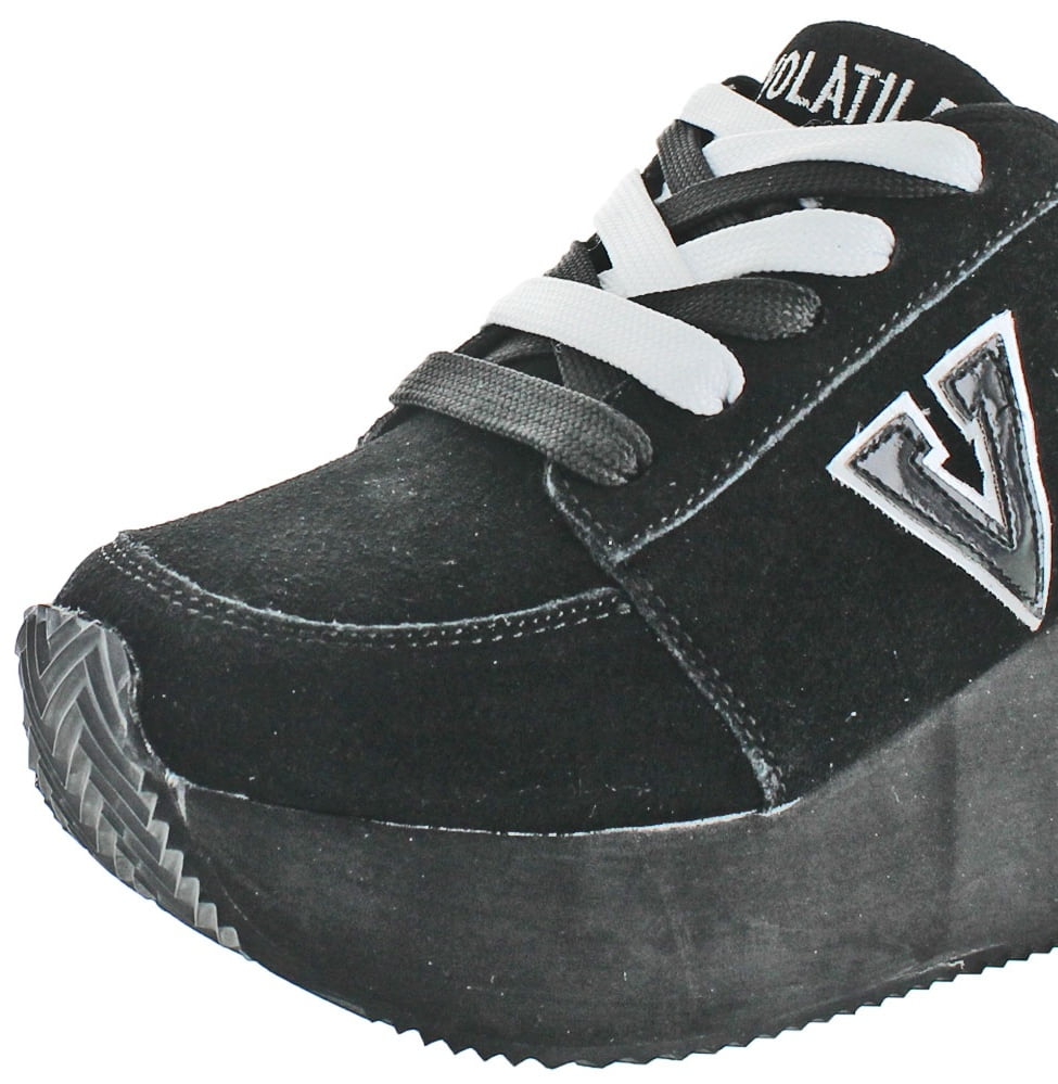 volatile women's elevation platform wedge sneaker
