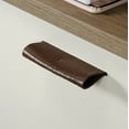 thumbnail image 5 of Sauder Anda Norr Oak Finish L-Shaped Desk with White Accents, Sky Oak Finish, 5 of 11