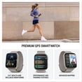 thumbnail image 3 of Garmin Venu X1, Thin and Lightweight GPS Smartwatch, AMOLED Display, Advanced Health and Fitness Features, Soft Gold with Titanium Caseback and French Gray ComfortFit Nylon Band, 3 of 6