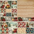 thumbnail image 2 of Handmade Scrapbook Art Craft Paper, A5 Size 16 Sheets Single Sided Special Origami Paper for Scrapbooking Junk Journal Journaling Supplies DIY CardStock Materials, 2 of 6