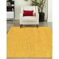 thumbnail image 2 of Agro Richer Yellow Dye Rectangle Jute Area Rugs for Living, Carpet for Kitchen Outdoor & Indoor Doormat (5x10" Feet), 2 of 5