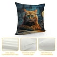 thumbnail image 4 of JEUXUS  Funny Throw Pillow Cover Black Cat Decor, Black Cat Mom Gifts, Cat Gifts for Cat Lovers Cat Mom, Throw Pillow Covers , Cat Pillow Covers Pillow Decorative for Sofa Bedroom, 4 of 5