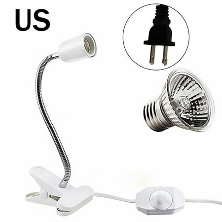 

Dido 25W Reptile Habitat Light Reptile Aquarium UVA UVB Adjustable Lamp Pet Supplies