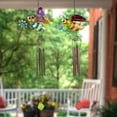 thumbnail image 3 of Northlight Pink and Green Bees Outdoor Garden Windchimes - 30" - Set of 2, 3 of 7