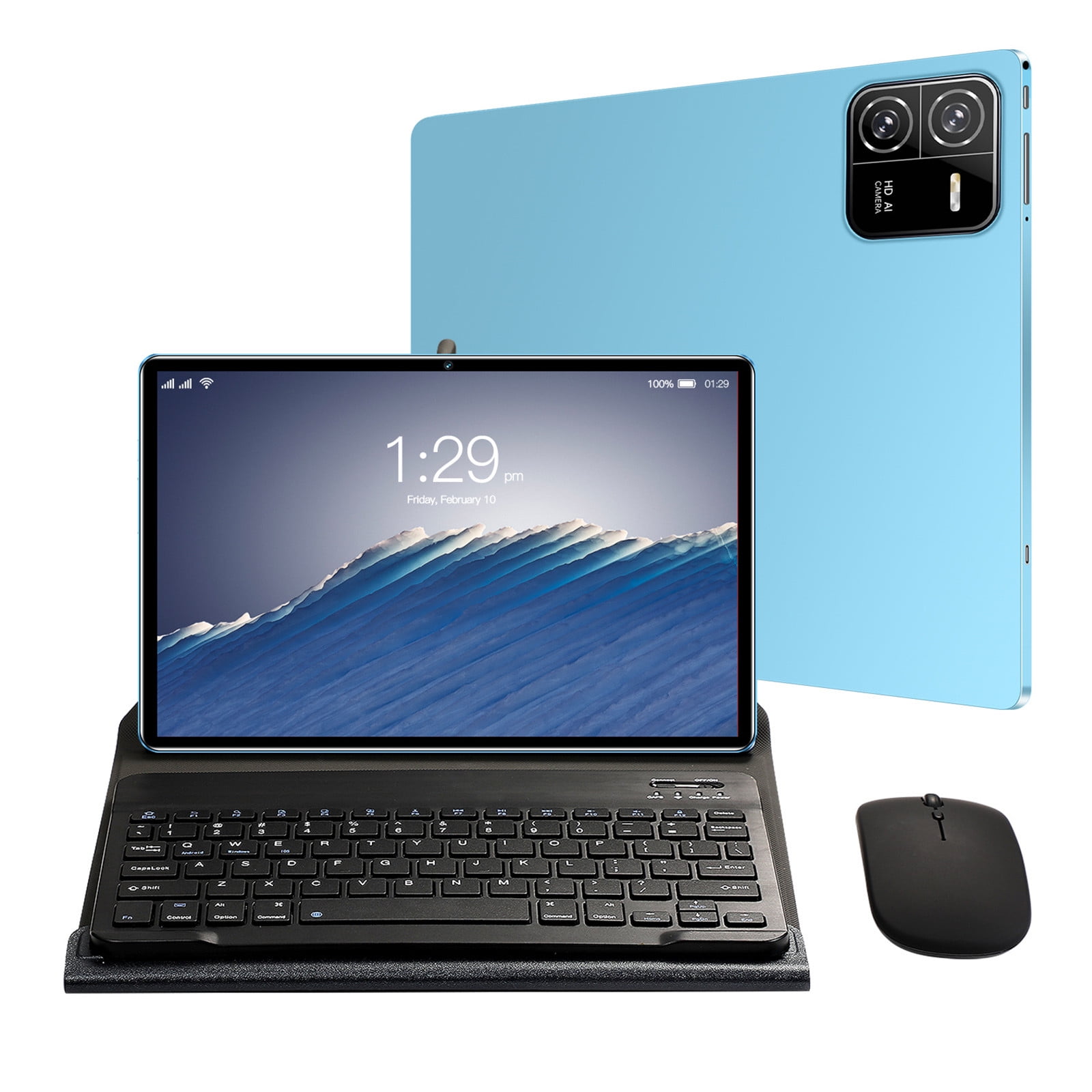 Skegnu New 10.1-inch Android Tablet PC HD Ultra-thin Screen 5G Dual Frequency WiFi Bluetooth Tablet Computer Support 256G Memory Card And Dual SIM Communication Gift for Girls on Clearance