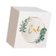 thumbnail image 4 of Caja de Tarjeta Acrílica para Boda con Ranura para sobre, Tarjetero, Accesorio Versátil con Estampado Floral, Caja de para Cumpleaño Estilo C Macarena titular de la boda, 4 of 8