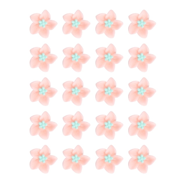 Ganga Única 20 Pcs Clips de Pelo de Flor Pequeña Clips de Pelo Mini Flor para Niñas Bonitos Mini Pinzas para el Cabello Accesorios para el Cabello Rosa