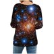 thumbnail image 5 of Tejiojio Womens Summer Crew Neck Casual T Shirt 3/ Length Sleeve Blouses Tops Athletic T-Shirt for Women Graphic S-3XL, 5 of 7