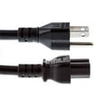 thumbnail image 3 of AC Power Cord NEMA 5-15P to IEC C15 for SONY KDE-42XS955 - 10 ft, 3 of 4