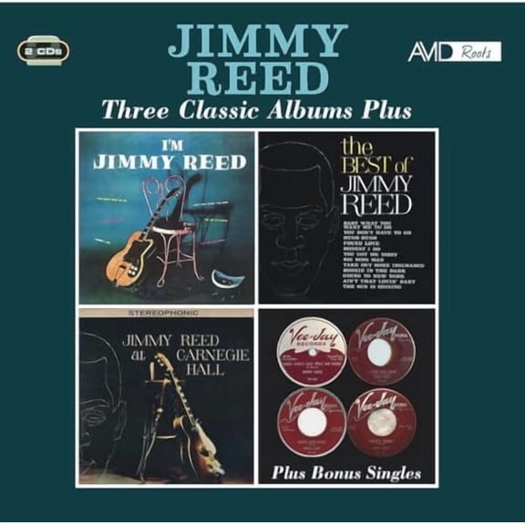 Jimmy Reed Three Classic Albums Plus (CD) Album