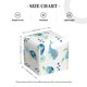 thumbnail image 4 of Balery Sea Turtle Porta Pañuelos de Cuero con Estampado – Funda Moderna Cuadrada para Caja de Pañuelos, Dispensador 5x5x5'', 4 of 7