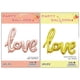 thumbnail image 5 of Suministros para bodas Carta de amor Globo Sala de bodas Decoración para fiesta de San Valentín Tarjeta trasera Globo de película de aluminio individual, 5 of 5