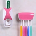 thumbnail image 3 of WAYCOM Dust-Proof Automatic Toothpaste Dispenser Toothpaste Squeezer Kit (Pink), 3 of 8