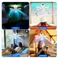 thumbnail image 3 of Camping Fan with LED Lantern, 8000mAh Portable Tent Fan - 4 Speed, Timer, Digital Display, Carabiner for Camping, RV, Canopy Tents, 3 of 8