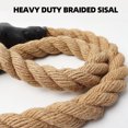 thumbnail image 3 of GSE Games & Sports Expert Sisal Climbing Rope, Gym Fitness Training Rope for Indoor/Outdoor Climbing Exercises, Strength Training, 3 of 7