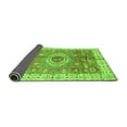 thumbnail image 2 of Ahgly Company Indoor Square Abstract Green Modern Area Rugs, 6' Square, 2 of 4