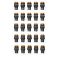 thumbnail image 3 of Interrupteur Rond, 25 Pcs 16mm 5 Broches Interrupteur Bouton Poussoir Interrupteur Robuste et Résistant, 3 of 8