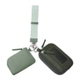 thumbnail image 4 of Almacenamiento de la tarjeta de bolso de de la pulsera con bolsita con la zapatilla doble bolsa de la bolsa para hombres para viajar en, 4 of 8