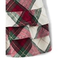 thumbnail image 2 of Vestido Gymboree Navideño para Niñas Pequeñas con Estampado de Manzanas a Cuadros, Talla 12, 2 of 4