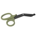 thumbnail image 1 of Tijeras de primeros auxilios EMT Sailing tijeras de rescate militar de acero inoxidable Verde militar, 1 of 10