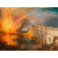 thumbnail image 3 of William, Turner 24x19 Black Modern Framed Museum Art Print Titled - The Burning of the Houses of Lords and Commons, 3 of 5