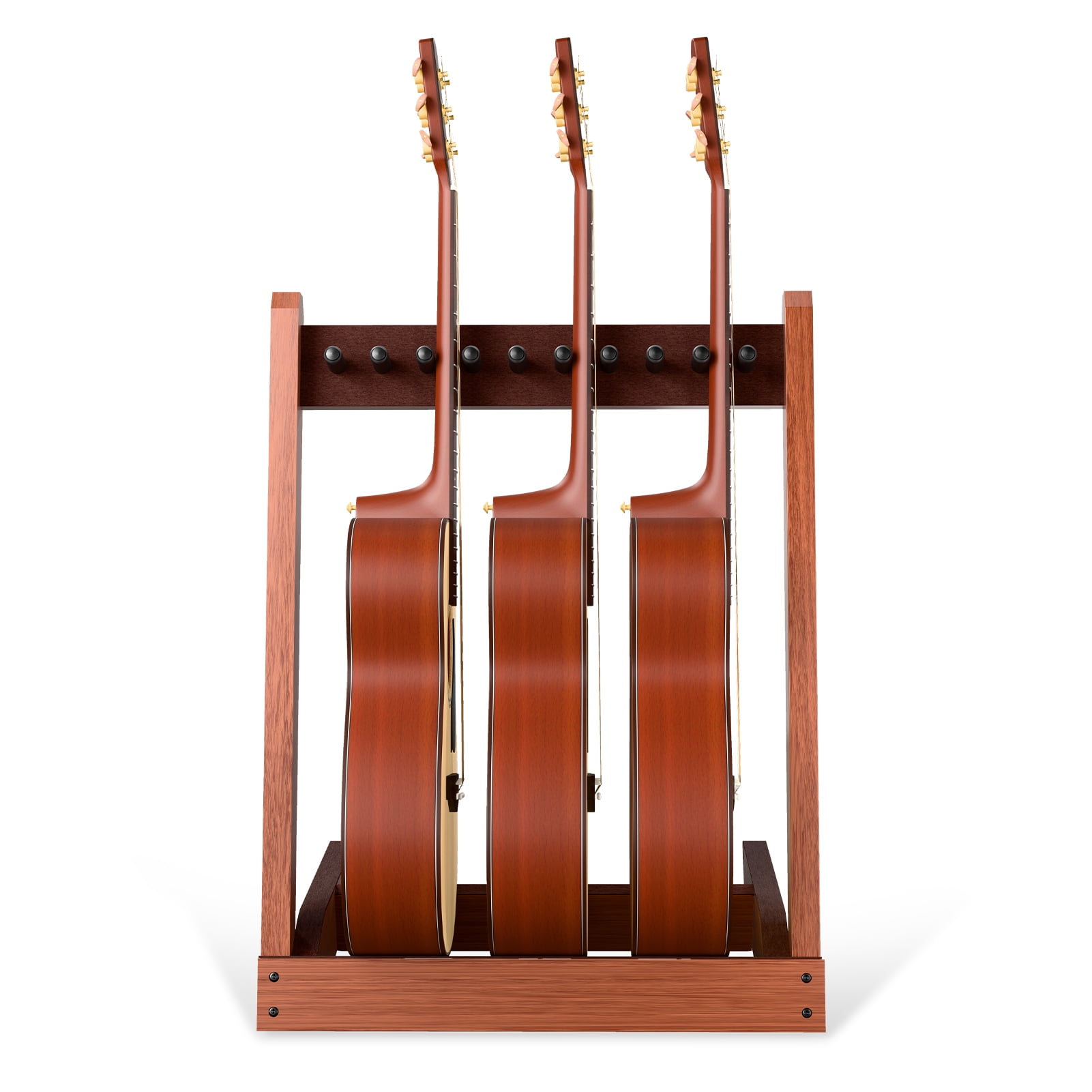 Donner Multi Guitar Stand, Holds up to 5 Electric or Acoustic Guitars, Multi-Guitar Display Rack Folding Stand Band Stage