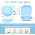 thumbnail image 2 of VYCEPRO Étui d'Alignement Mignon avec Miroir, Compatible avec Invisalign, Support Mince pour Protège-Dents, Étuis de Protection Dentaire avec Trous D'Aération, 3,15 Pouces (D) x 1,1 Pouces (H), 2 of 7