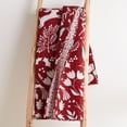 thumbnail image 3 of Levtex Home - Bretton Woods Quilted Throw - (50x60in.) - Folk Holiday - Red and White - Quilt (50x60in.) - Reversible - Cotton/Poly, 3 of 4