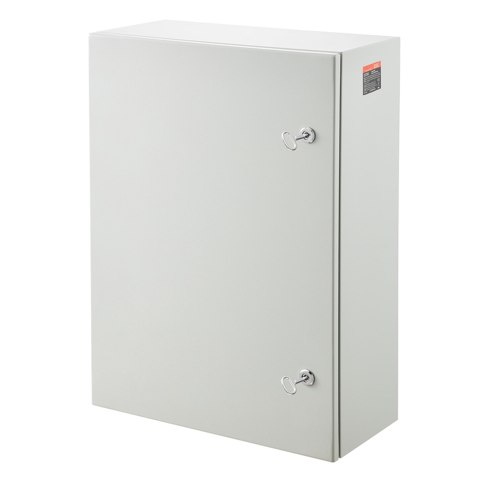 KFFKFF Metal Electrical Box, Size: 27.6 x 19.7 x 9.8 inches, Made from Cold Rolled Steel, Appropriate for Wall Installation, Outdoor Electrical Device Protection with Mounting Panel, Hinges
