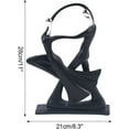 thumbnail image 3 of MONIPA Couple Dancers Sculpture Statue Lovers Figurines Ornaments Creative Gifts, Personalized Decorations, 3 of 8