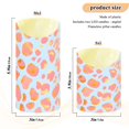 thumbnail image 4 of Pink Leopard Pattern Flameless Candles 2 PCS with Remote Realistic Moving Flame LED Tapered Pillar Set for Home Decor, 4 of 7