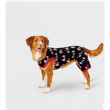 Wondershop Dog or Cat Holiday Christmas Penguins Pajama Set Black Size XS NEW