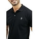 thumbnail image 2 of Playera Tipo Polo Negra Corte Slim Fit Con Bordado Para Caballero, 2 of 4