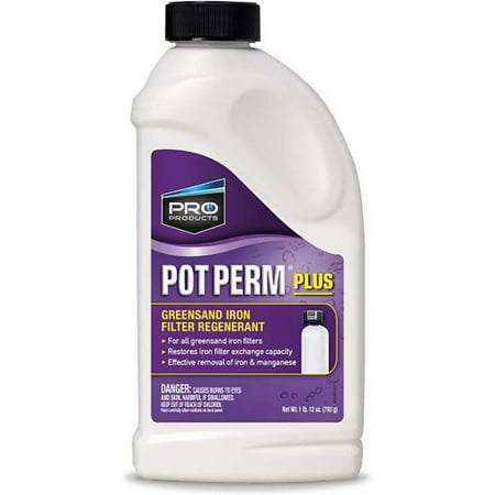 

Pot Perm Plus Greensand Iron Filter Regenerant 28oz bottle For Pro Products KP02N