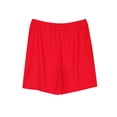 thumbnail image 5 of NAISIBABY Boys Girls Loose Shorts, Children's Comfy Casual Solid Color Sports Shorts With Pockets Red 13 T, 5 of 5