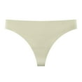 thumbnail image 2 of Seamless Ice Silk Bikini Underwear For Women Low Waist Comfortable Breathable Pure Bottom Crotch For Girls Thong, 2 of 3