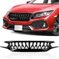 thumbnail image 1 of American Modified Front Shark Grille for 2016 to 2021 Honda Civics, Black, 1 of 6
