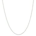 thumbnail image 1 of 14K White Gold Carded Curb Chain 24 Inch, 1 of 6