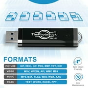 ThePhotoStick Omni 128GB – Photo and Video Backup, Memory Stick, Flash Drive