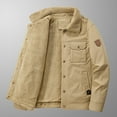 thumbnail image 5 of Men's Winter Warm Padded And Thickened With Pockets Casual Style Lapel Coat Jacket, 5 of 5