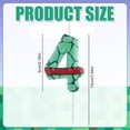 thumbnail image 2 of Turtle Shell Birthday Candles, Green Red Turtle Themed Birthday Number Candle Paraffin Turtle Candle Turtle Birthday Decorations Cake Candle (Number 4), 2 of 7