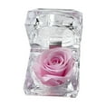 thumbnail image 2 of Enchanted Rose in Acrylic Crystal Ring Box, Handmade Real Preserved Fresh Flower Eternity Rose Romantic Gift for Her Mother's Day Surprise Mom Wife （Pink）, 2 of 6
