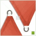 thumbnail image 6 of ColourTree 12' x 12' Red Square Sun Shade Sail Canopy - Commercial Standard Heavy Duty - 190 GSM - 3 Years Warranty, 6 of 6