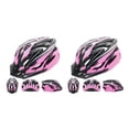 thumbnail image 3 of QualitChoice Multifunctional Helmet Road Bike - Enjoy Versatility And Multiple Features For Any Cycling Adventure 012 black pink 2Set, 3 of 6