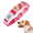 Pink Camouflage, variant on DESIGNICE Light Up Dog Collar Enhanced Control Dog Light Up Collar Breathable Design Glow In The Dark Dog Collar,Pink Camouflage