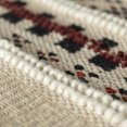 thumbnail image 5 of Handwoven Boho Beige Textured 100 Percent Wool Flatweave Kilim Rug, 5 of 7