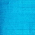thumbnail image 2 of Pillow Decor Peacock Blue Silk Throw Pillow 20x20 Dupioni Fabric Poly Insert, 2 of 3